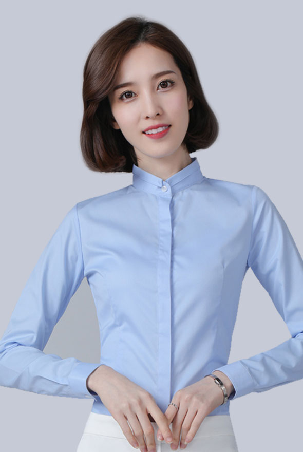 女士長(zhǎng)袖襯衫定制